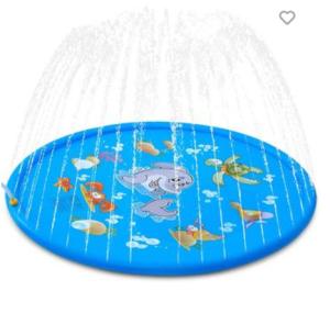 Quality Children's inflatable sprinkler splash proof pad inflatable water game pad wholesale