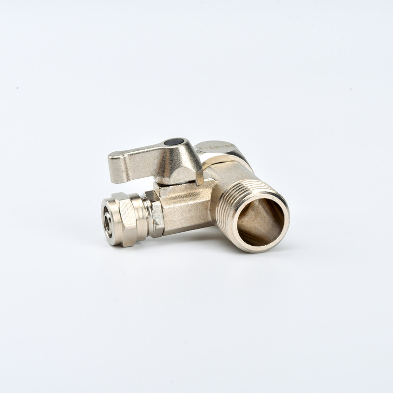 Bathroom Toilet G1/2 Thread Brass Angle Valve Dispenser Spigot