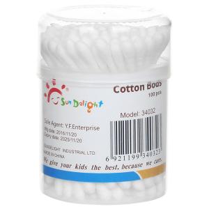 Quality Disposable Plastic Stick Baby Safety Cotton Buds wholesale