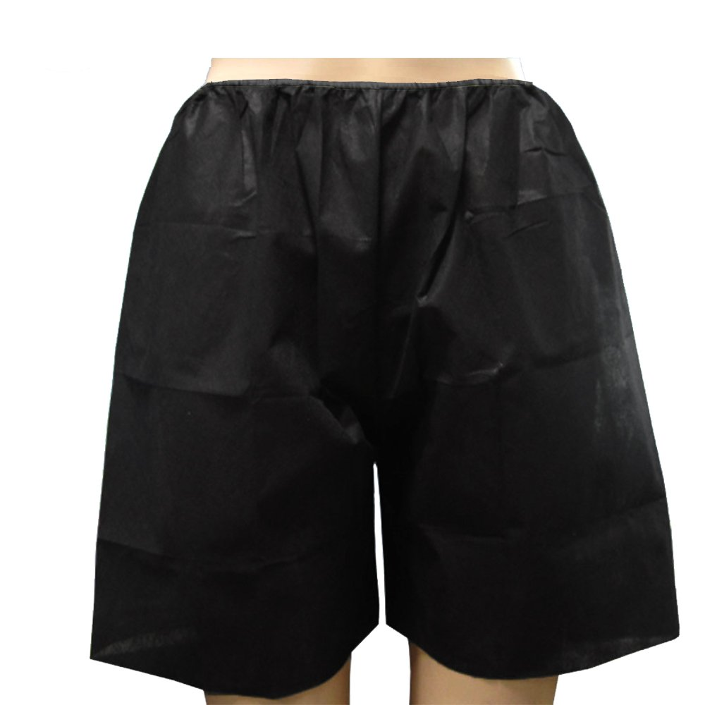 Disposable Shorts Non-woven Single Layer SBPP material Suitable for settings like Beauty Salon Sauna SPA Massaging Tanning