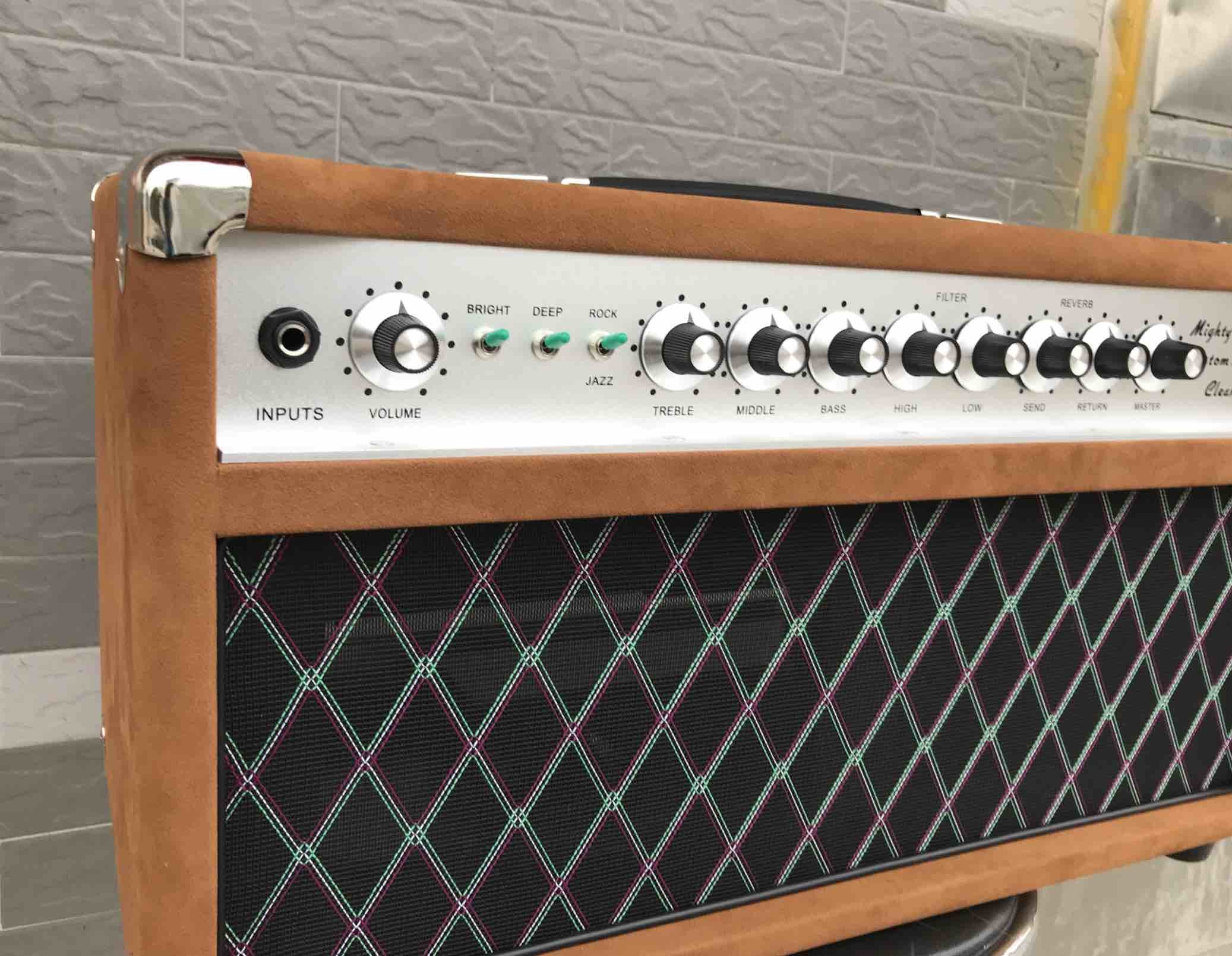 Handwired Dumble Steel String Singer SSS Amplifier Head 50W in Brown Tolex JJ Tubes Imported Components Top AAA Cabinet