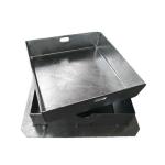 Hot Dip Galvanized Recessed Steel Manhole Cover CE Certification