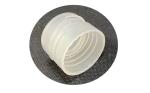 White OHSA18001 28/410 Plastic Bottle Tops