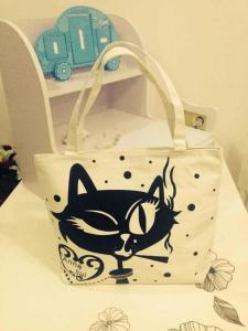 Quality 2014 summer hot sale canvas shopping bag wholesale