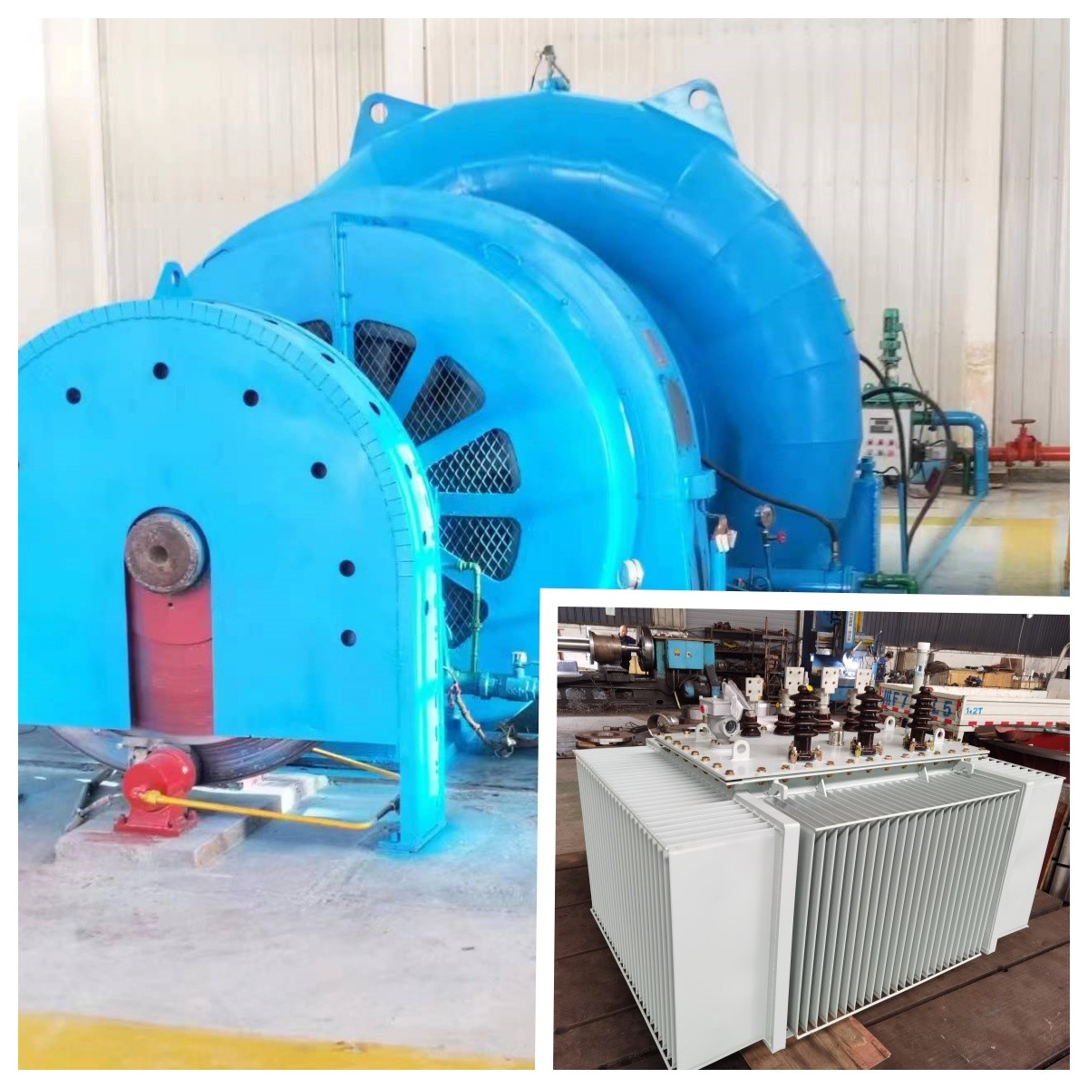 50Hz Customized Energy High Efficiency Electric Hydroelectric Generator Water Turbine