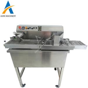 Quality Nuts Tempering Chocolate Making Machine 150kg Per Hour Snack Enrobing Machine wholesale