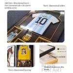 Post-modern Style Ronaldo Collection 3D Wall Art Mounted Football Jersey Photo