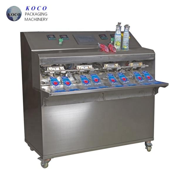 KOCO 2021 competitive price water Expansion bag filling machine Small liquid