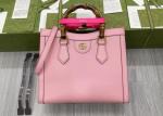 DIANA 27cm Length Bamboo Tote Bag Elegant Temperament Cross Body