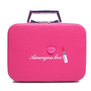 China Travel Portable Makeup Bag Stylish Pu Cosmetic Bag on sale