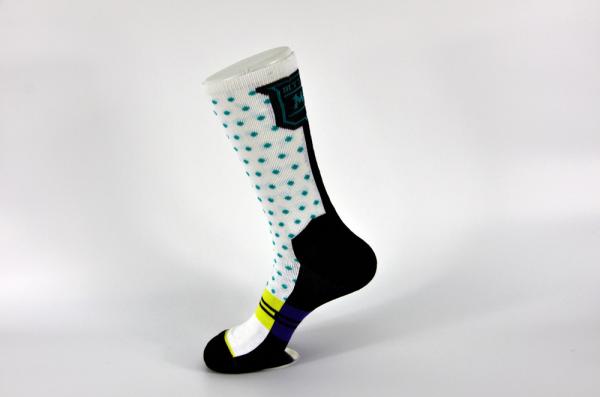 Cheap Anti Slip Under Armor Basketball Socks , Nylon /  Elastane Black Basketball Socks for sale