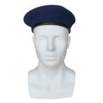 2 Eyelets Wool Beret Flat Top Painter Hat for All-Season and Environment Outdoor