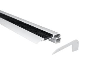 Quality Anodized LED Light Aluminium Profile Channel 6063 68x24.6mm For Step Edge wholesale