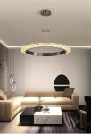 Luxury Crystal Chandelier For Living Room Round Creative Design gold pendant