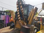 Used Origin Brazil Caterpillar Timber Loader 416e for Wood Work, Cat Grab Pipe