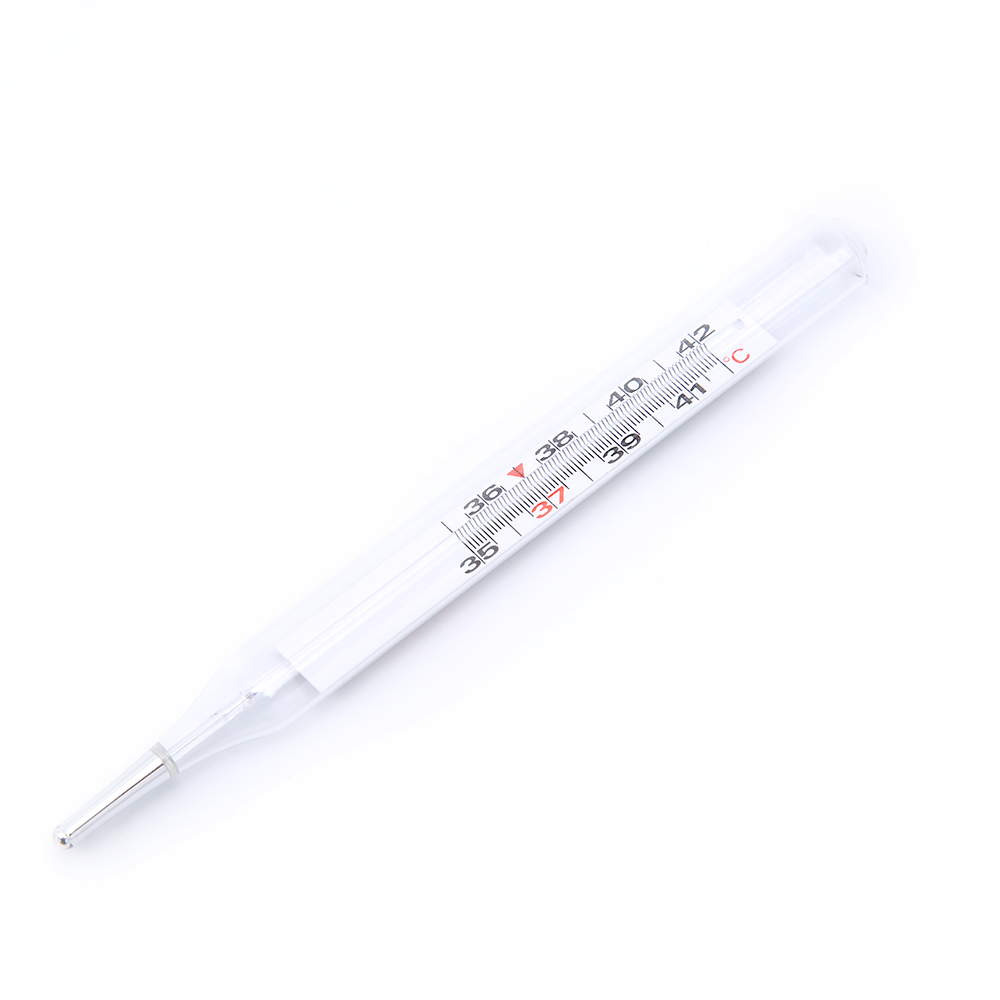 High quality mercury free glass clinical gallium thermometer with CE ISO approved