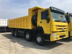 HW76 Cabin 375hp 12 Wheels Sinotruck HOWO Dump Truck