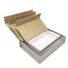 Buy cheap Luxury Magnetic Xmas Gift Boxes With Lids Gold Glitter Paper Custom Size from wholesalers