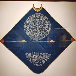 Quality Embroidered Silk Home Furnishing Fabrics Handicraft Curtain Cloth Textiles wholesale