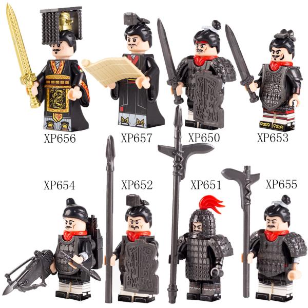 KT1088 Qin empire medival emperor soldier figures armor weapon accessories