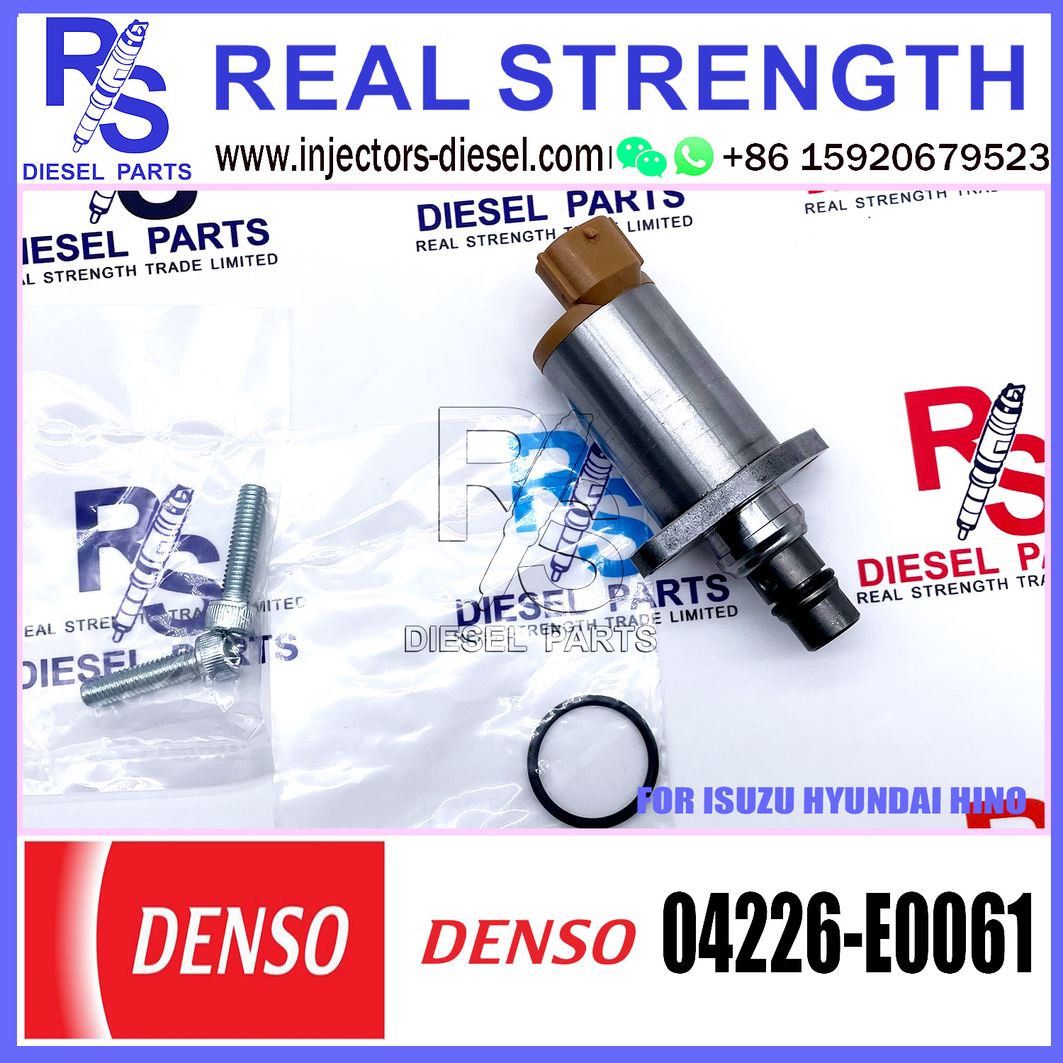 DENSO Suction Control Valve 04226-E0061 Applicable to ISUZU HYUNDAI HINO