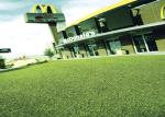Courtyard Turf Landscaping High Density Artificial Grass Outdoor Synthetic Grass
