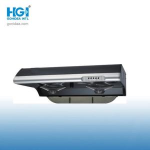 Quality Black Stainless Steel Slim Wall Mounted Cooker Hood 90cm 60cm wholesale