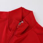 Red Club Sport Tracksuit Set Polyester Football World Cup Tracksuit