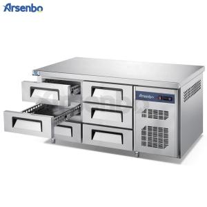 Quality Restaurant Commercial Undercounter Freezer 350W Multiscene Silver Color wholesale