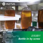Rotary Automatic Container Pressing Sealing Machine For Food And Chemical