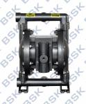Chemical Diaphragm Sludge Pump Air Powered Diaphragm Pump With Butterfly Valves