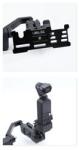 Black 4x4 Vehicle Dash Phone Holder for flexible Angle center console bracket