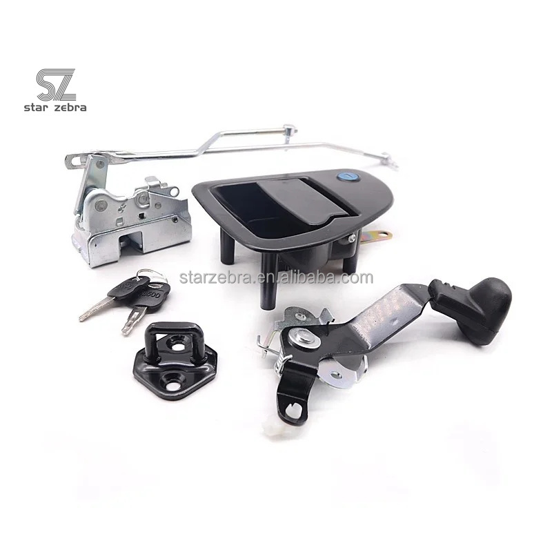 Machinery Repair Shops Excavator Bulldozer Cab Engine Hydraulic Pump Side Door Tool Box Hood Anti Buckle Lock Cylinder Assembly