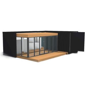 Quality Steel Welded Modular Container Housing Expansion Combined 20 HC wholesale