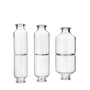 Quality 20ml Clear Tubular Glass Vials Borosilicate Glass Injection Bottle Medical Use wholesale