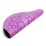 anti slip eco friendly round PU rubber circle round yoga mat