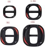 Rubber Coated Aerobics Barbell Steel Rubber Material For Weight Lifting