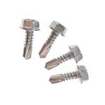 Metal Sheet Hex Washer Head , Self Drilling Screw Hex Washer Head Mini Size