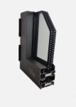 Broken Bridge Hollow Glass Structure Aluminium Casement System Windows Safe For