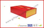 Magnetic Rigid Gift Boxes Satin Covered Foam with UV Coating
