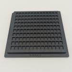 ABS Black 4 Inch Waffle Pack Tray Suitable For Micro IC Chips