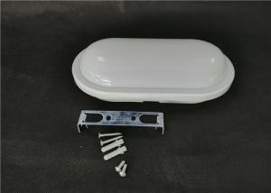 Quality Outdoor Oval Luminaire Moistureproof Bulkhead Wall Light 15W PP Base + PP Diffusor Housing wholesale