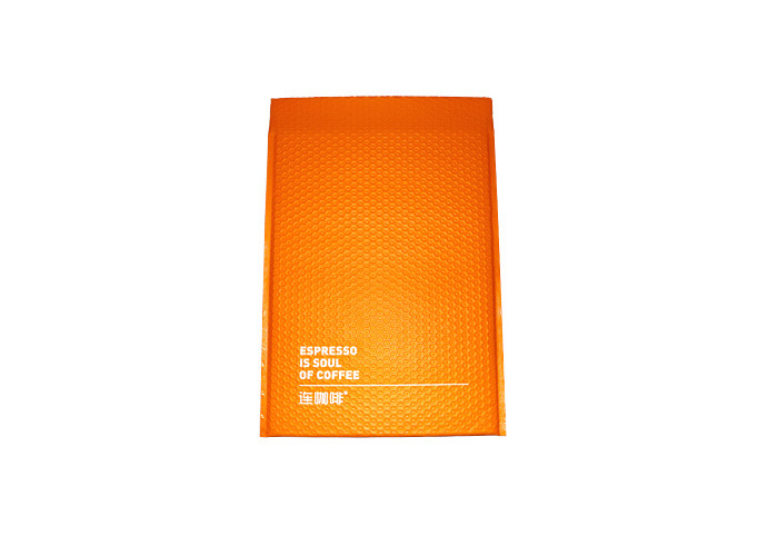 Printed Bubble Plastic Mailing Bags LDPE Composite Kraft Paper Waterproof