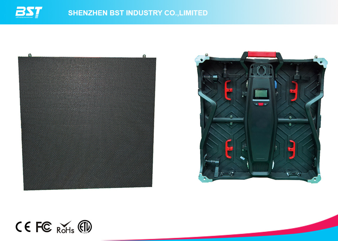 Commercial Rental Led Display Video Wall Screen With H 140°/ V 140° View Angle