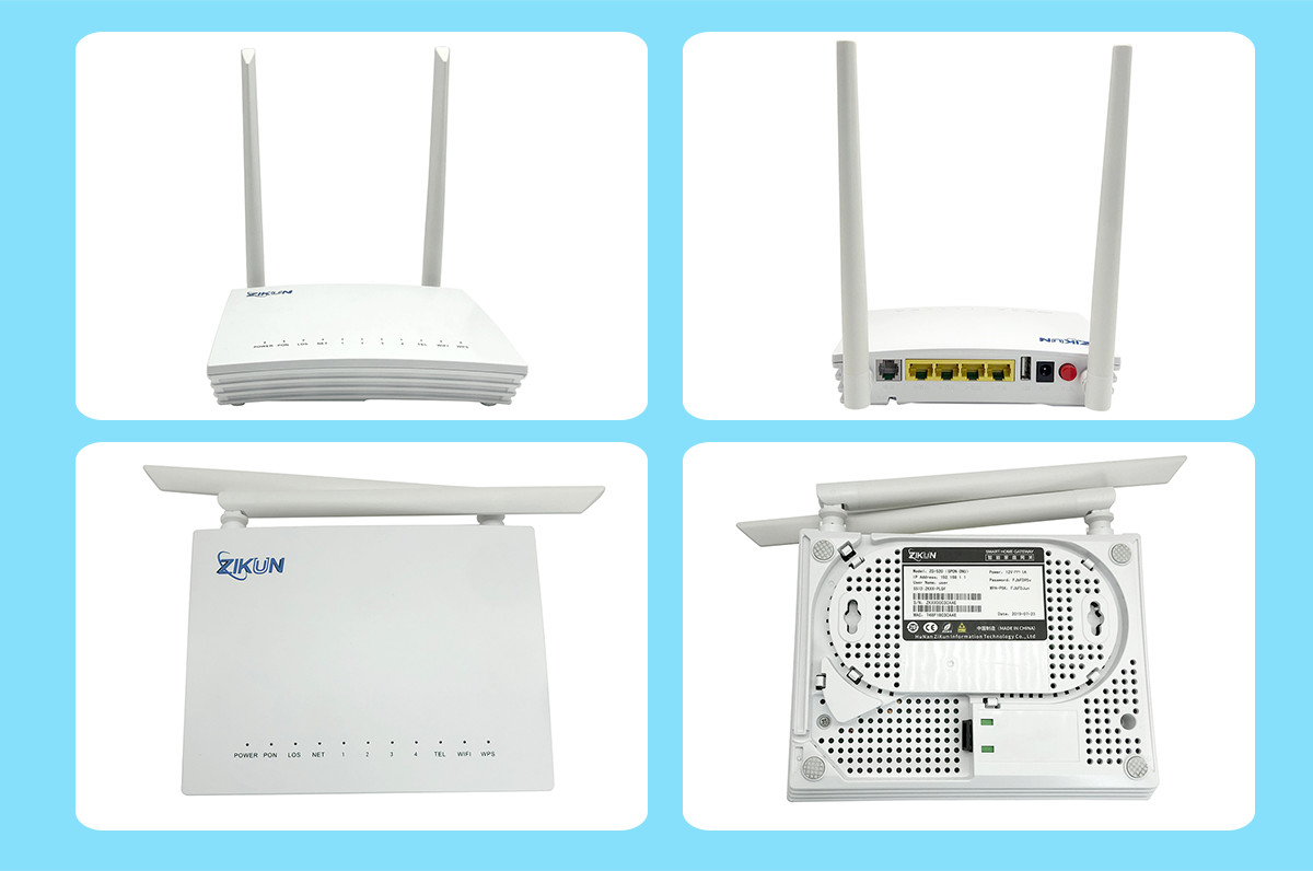 1GE 3FE 2.4G WiFi ONU Optical Network Unit Smart Home Gateway GPON HGU ONT