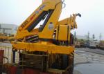 Durable XCMG Knuckle Boom Truck Mounted Crane , Cargo Crane Truck
