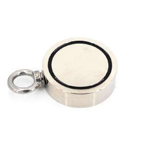 Quality Industrial Magnet 700LBS Double Side Fishing Magnet with Permanent NdFeB Grade wholesale