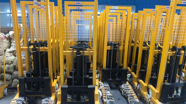 KAD MS2016 2T Warehouse Manual Forklift Hydraulic Pallet Stacker