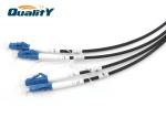 Armored cable simgle mode G652D cable LC to LC / armored fiber optic patch cable
