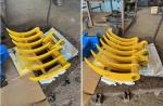 Steel Casting Excavator Rake Bucket For Mini Excavator Cat320 PC200